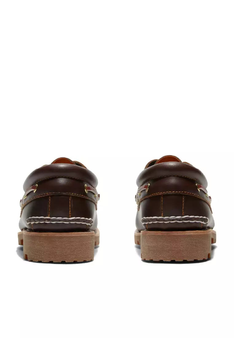 Men's 3-Eye Lug Handsewn Boat Shoes