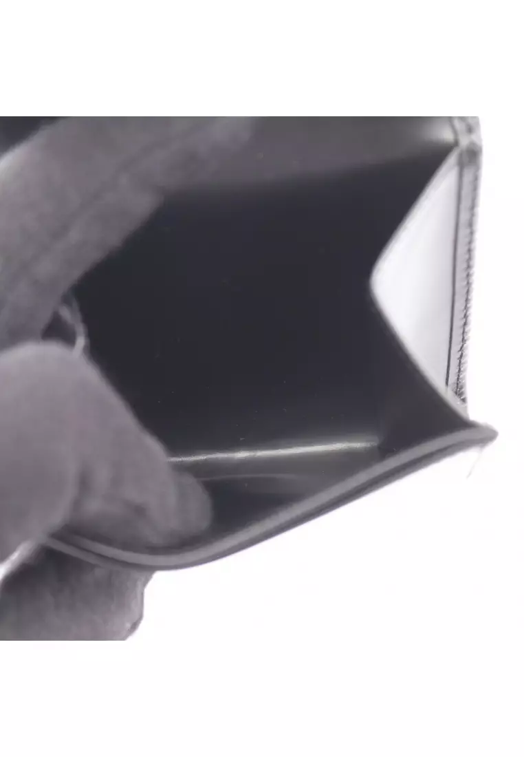 Pre-Loved Cartier Pasha coin purse leather black
