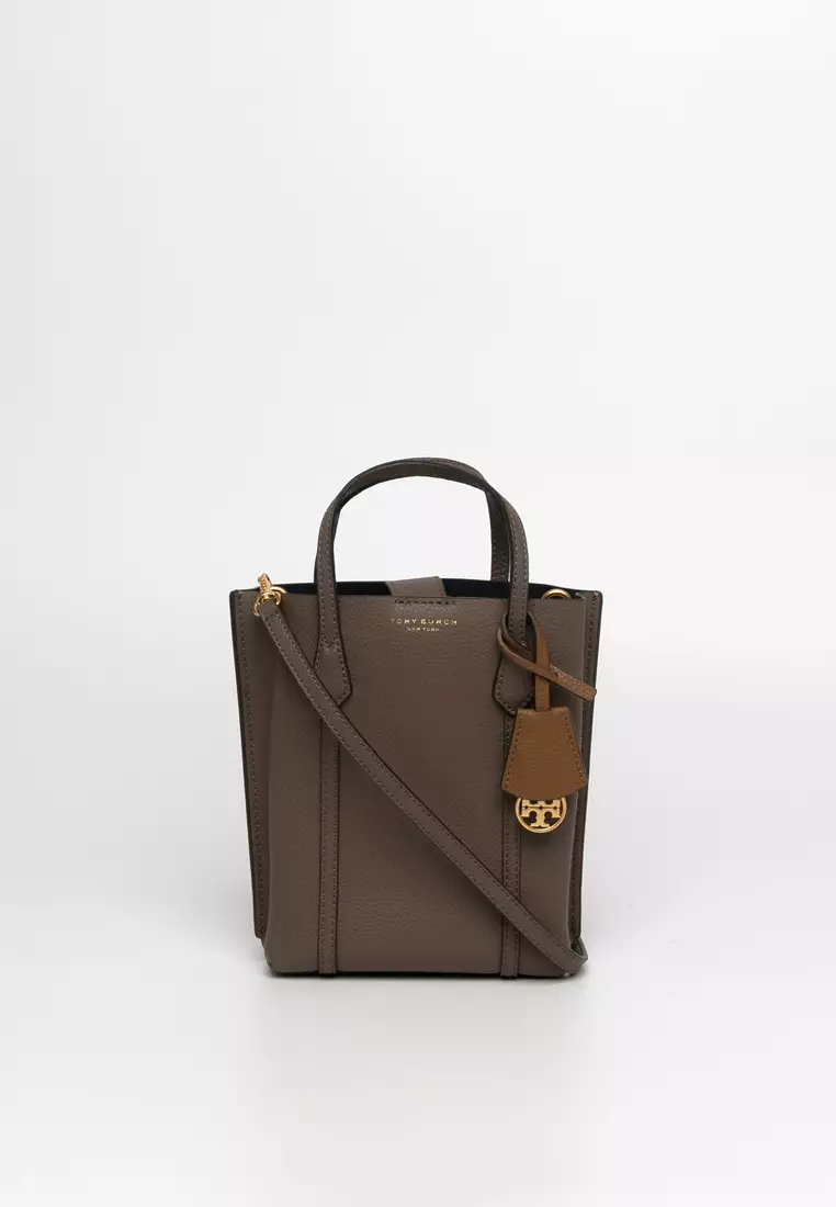 Tory burch logo best sale embossed tote bag