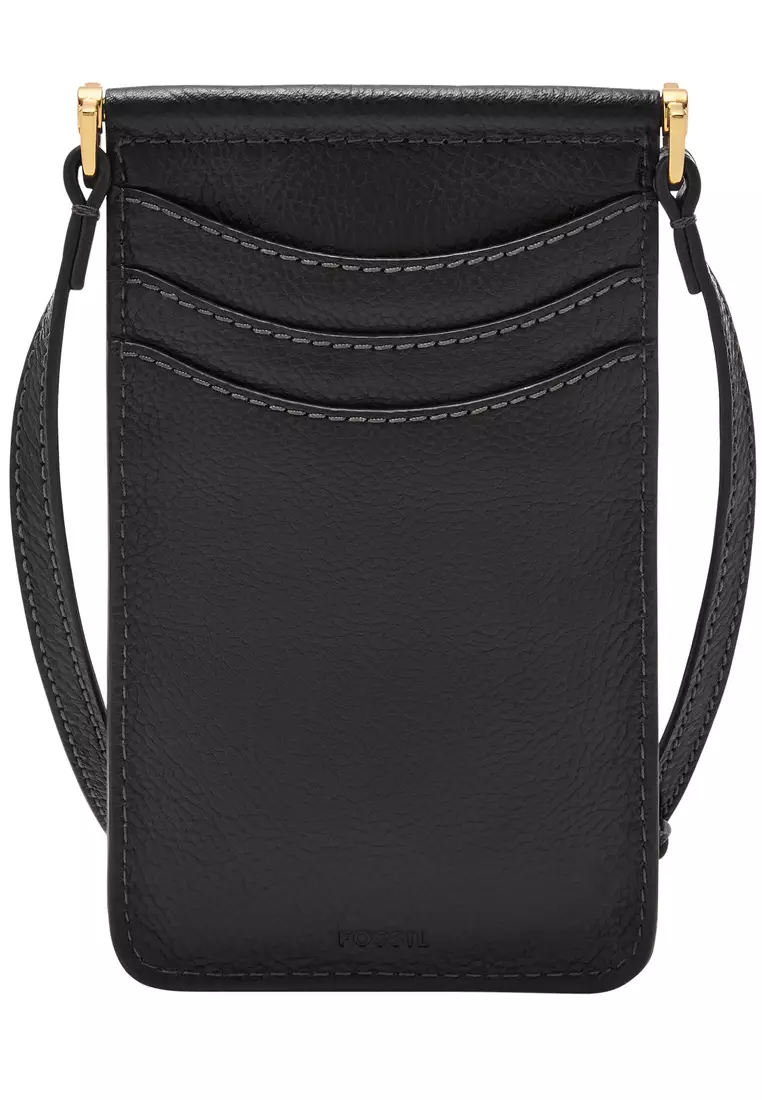 Black fossil crossbody sale