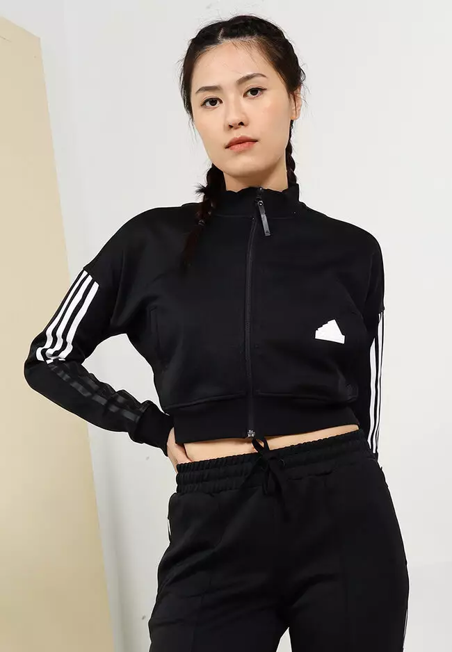 cropped track top