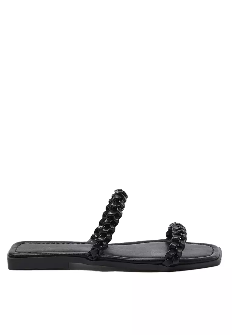 Discount on Trendyol  shoes - SKU: Braided Straps Sandals