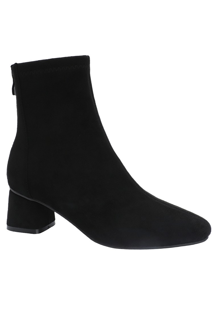 Synthetic Suede Mid Ankle Boots 2150-3