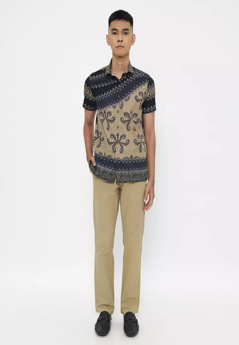 ASTAGUNA-BLACK SHIRT SS