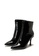 House of Avenues black Ladies Patent Leather Slogan Ankle Boot 5475 Black 7CF10SH4B01A05GS_4