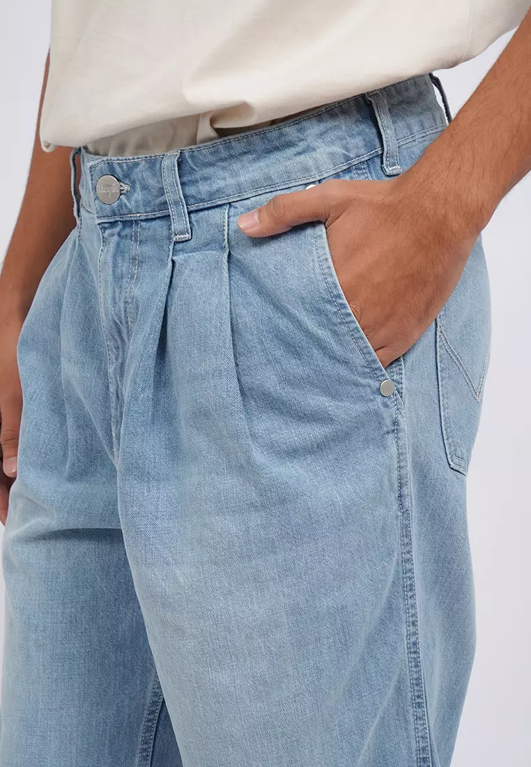 Wrangler X Ageless Galaxy Long Pants Denim Loose REDDING NEW 05A25