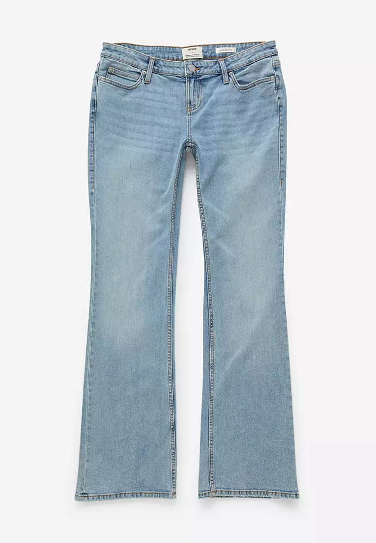 Low Rise Bootcut Jeans