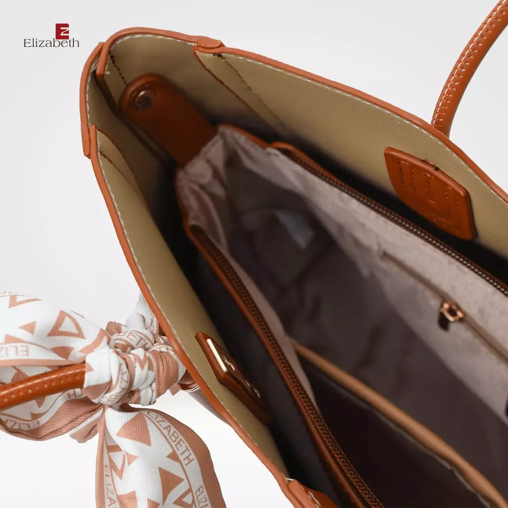 Tas Elizabeth Tote Bag 0706-2167 Brown