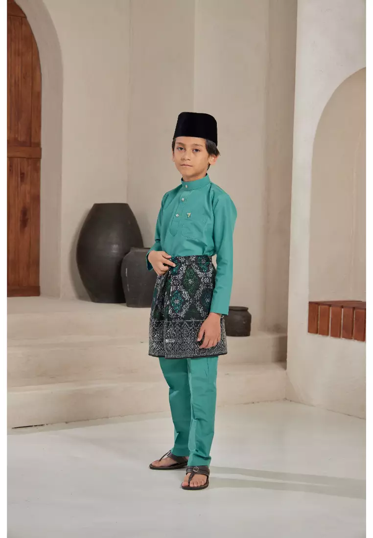 Baju Melayu Moden Cekak Musang for Kids