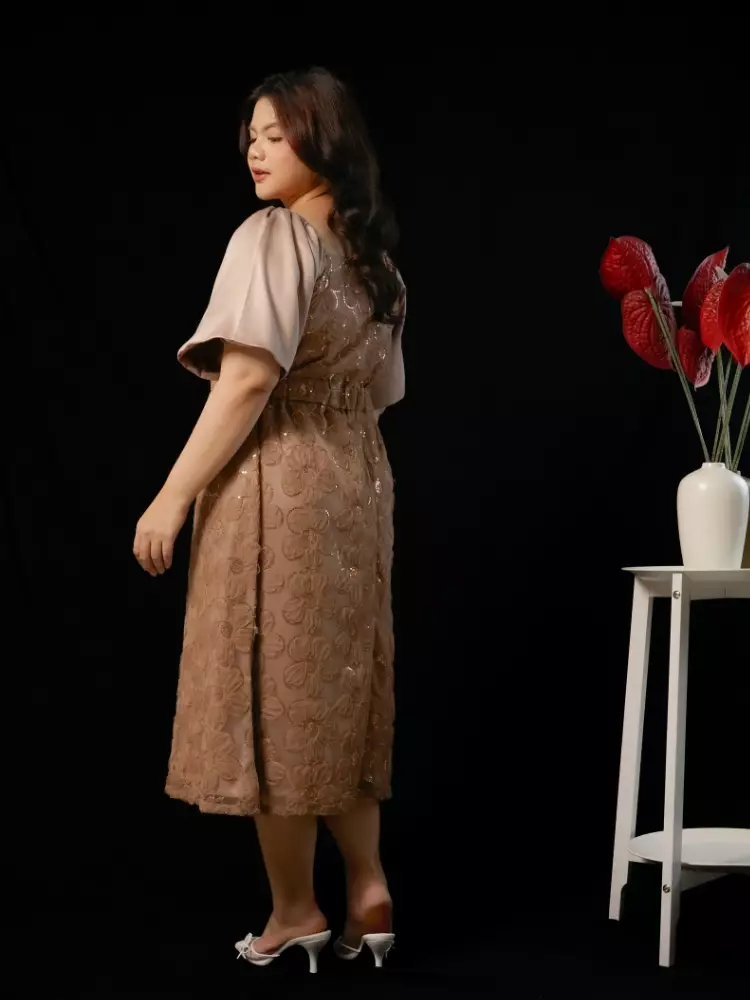 xtramiles Ladies dress gianna dress bronze