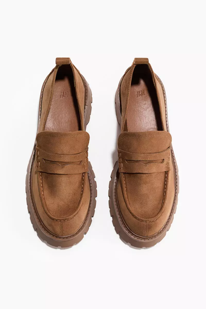 Chunky loafers
