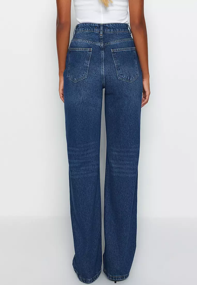 High Waist Wide Leg Jeans