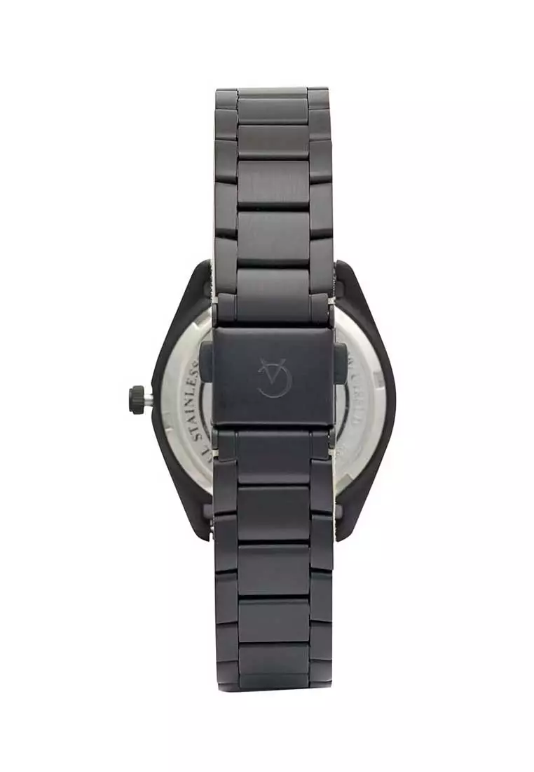 Alexandre Christie Jam Tangan Wanita - Black - Stainless Steel - 8648 LDBIPBA