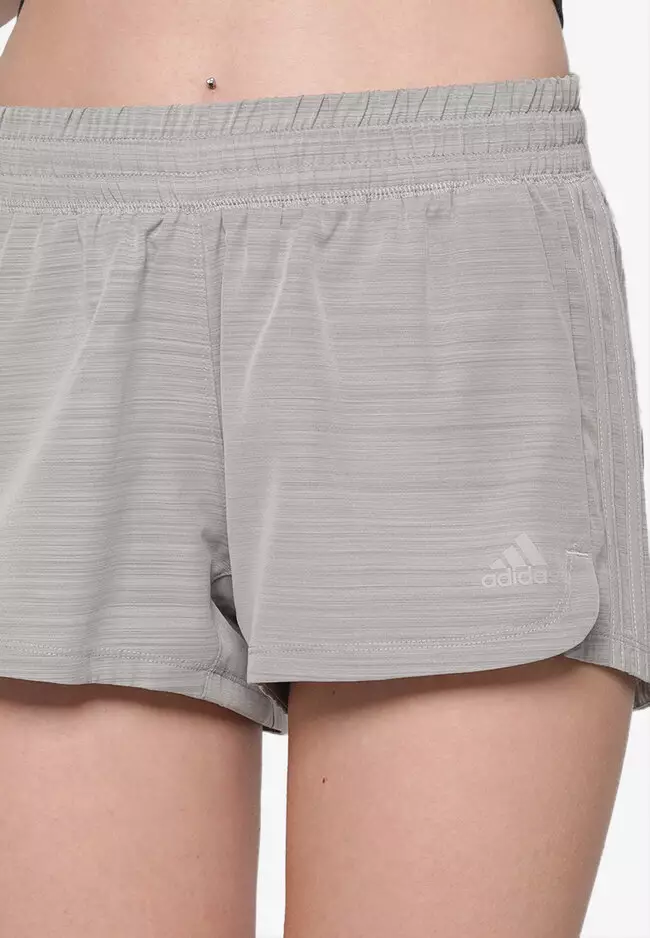 Buy ADIDAS pacer 3-stripes woven heather running shorts Online