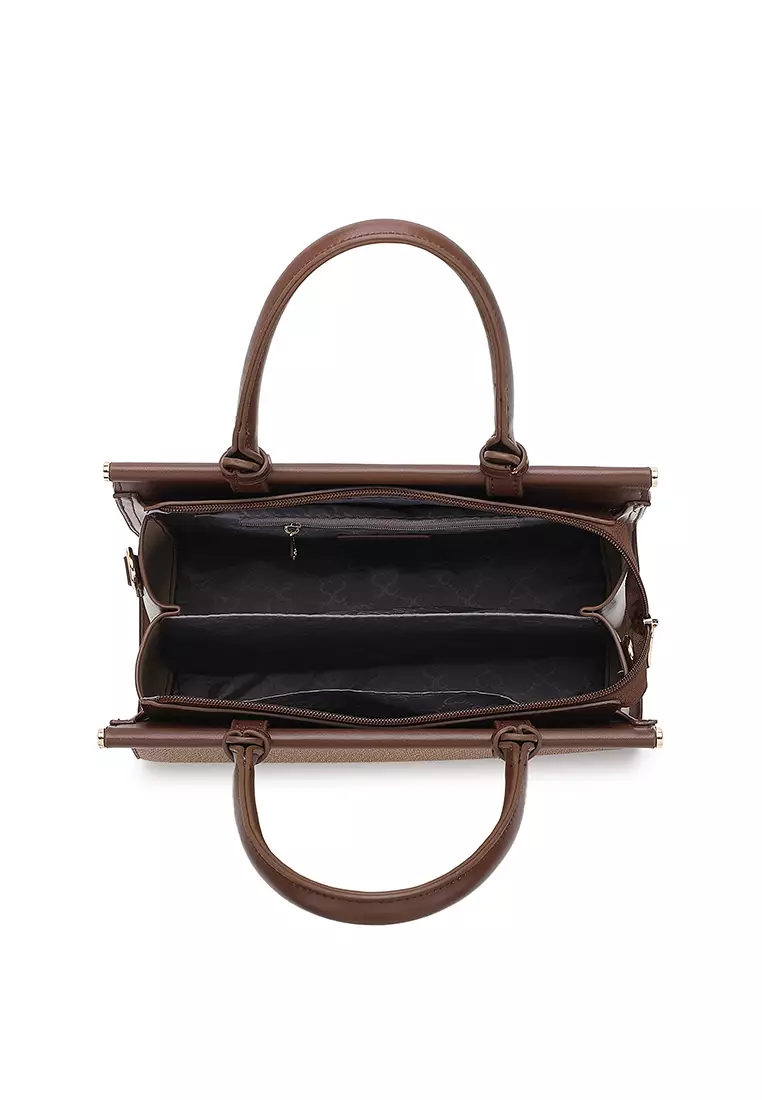 Women's Top Handle Bag / Sling Bag / Crossbody Bag / Shoulder Bag (Tas Tangan Wanita / Tas Selempang Wanita / Tas Bahu Wanita) - Merah