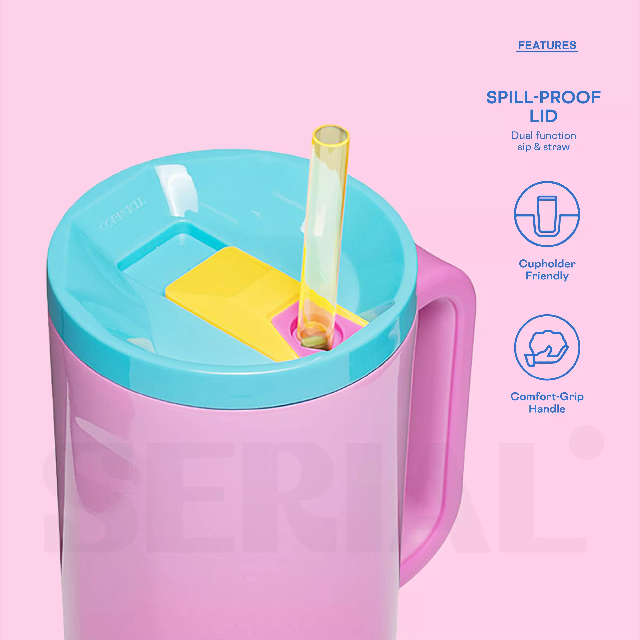 CORKCICLE Cruiser 40oz - Pink Pop