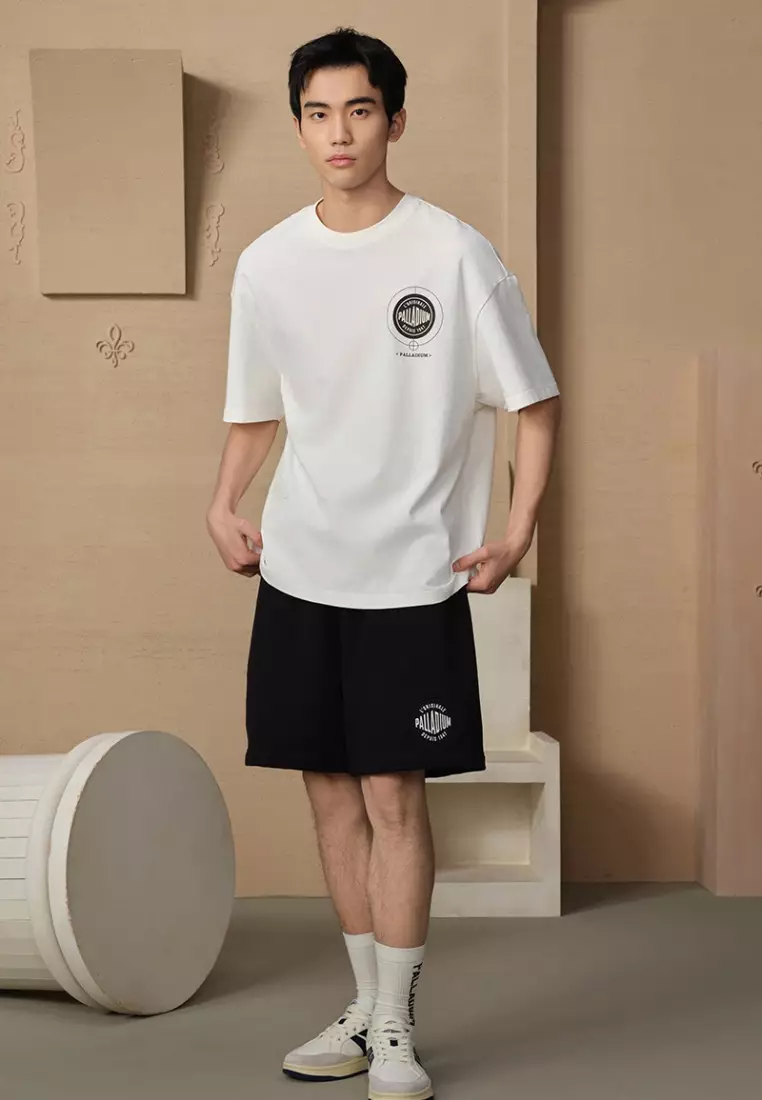 MEN'S VINTAGE PALLADIUM LOGO LOOSE FIT SHORTS