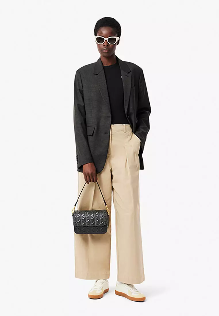 Maheki Leather Messenger Bag