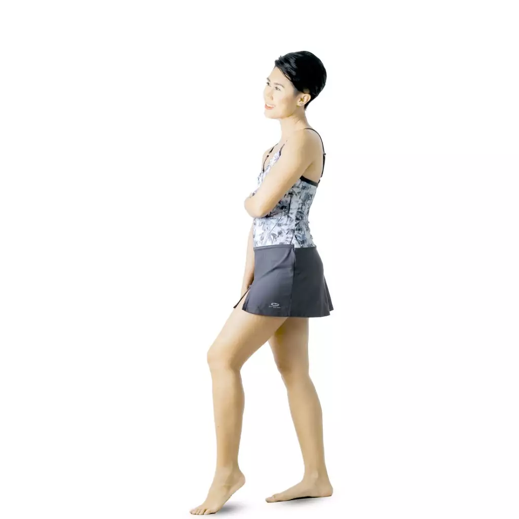 Opelon - Baju Renang Wanita - Ladies Dress Suit Motif - 1 Piece
