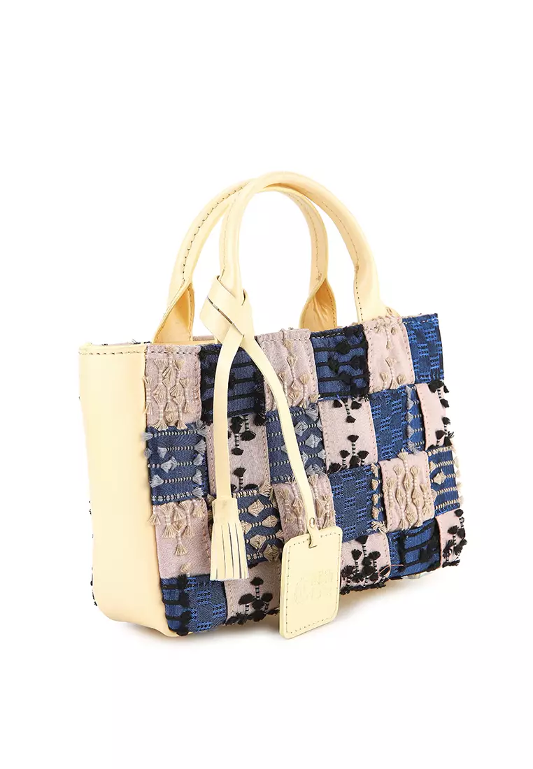 Anjani Handbag - Tas Anyaman Wanita Kulit Asli - Genuine Leather Bag Elegan & Premium