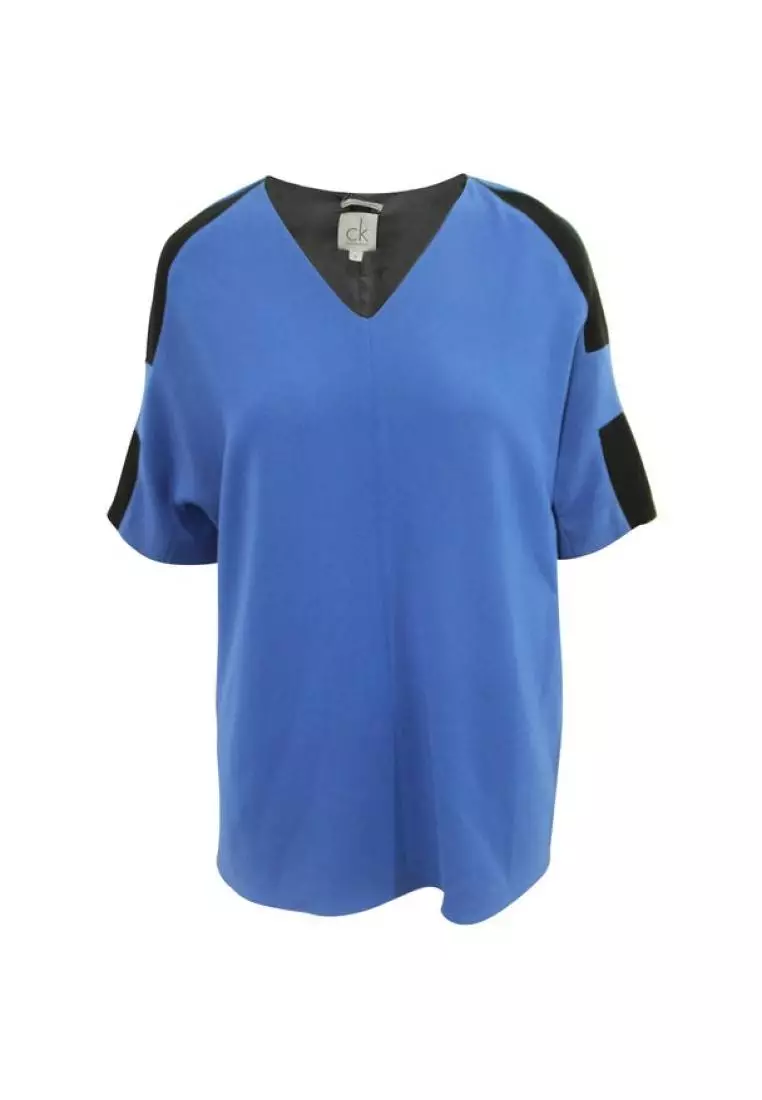 black and blue designer shirt