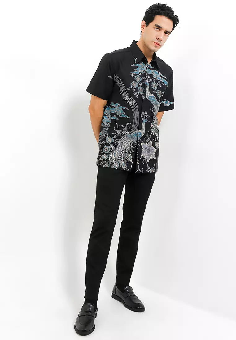 Hem Body Fit Batik Cendrawasih