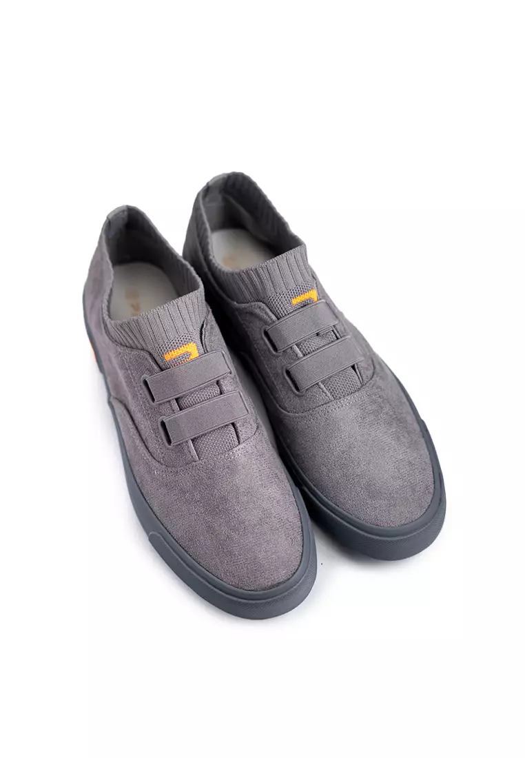 Paulmay Sepatu Slip on Pria Nagoya - Grey