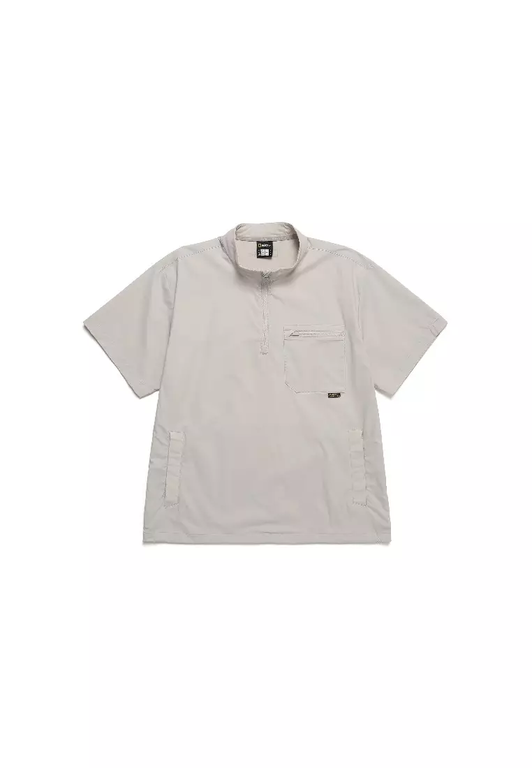 男女同款FIOTOS短袖Anorak輕便運動外套