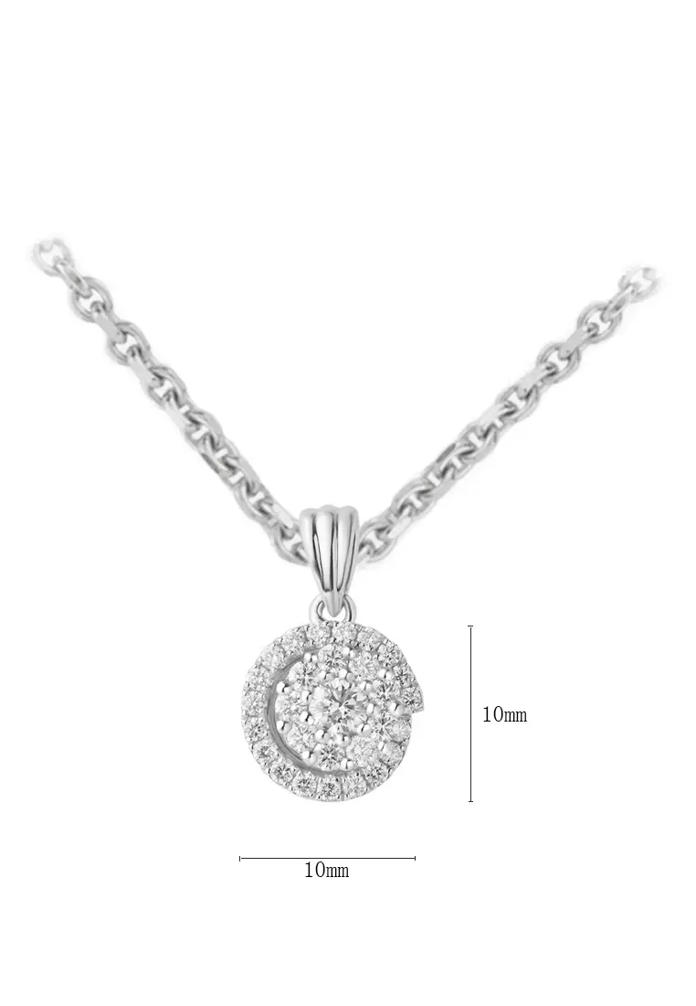 Tomei white hotsell gold necklace
