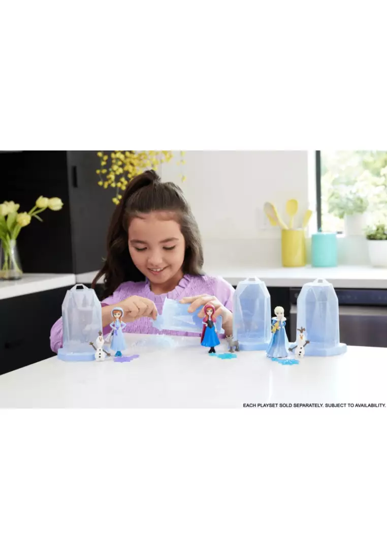 Disney Frozen Ice Reveal Surprise Small Doll With Ice Gel, Character Friend & Play Pieces