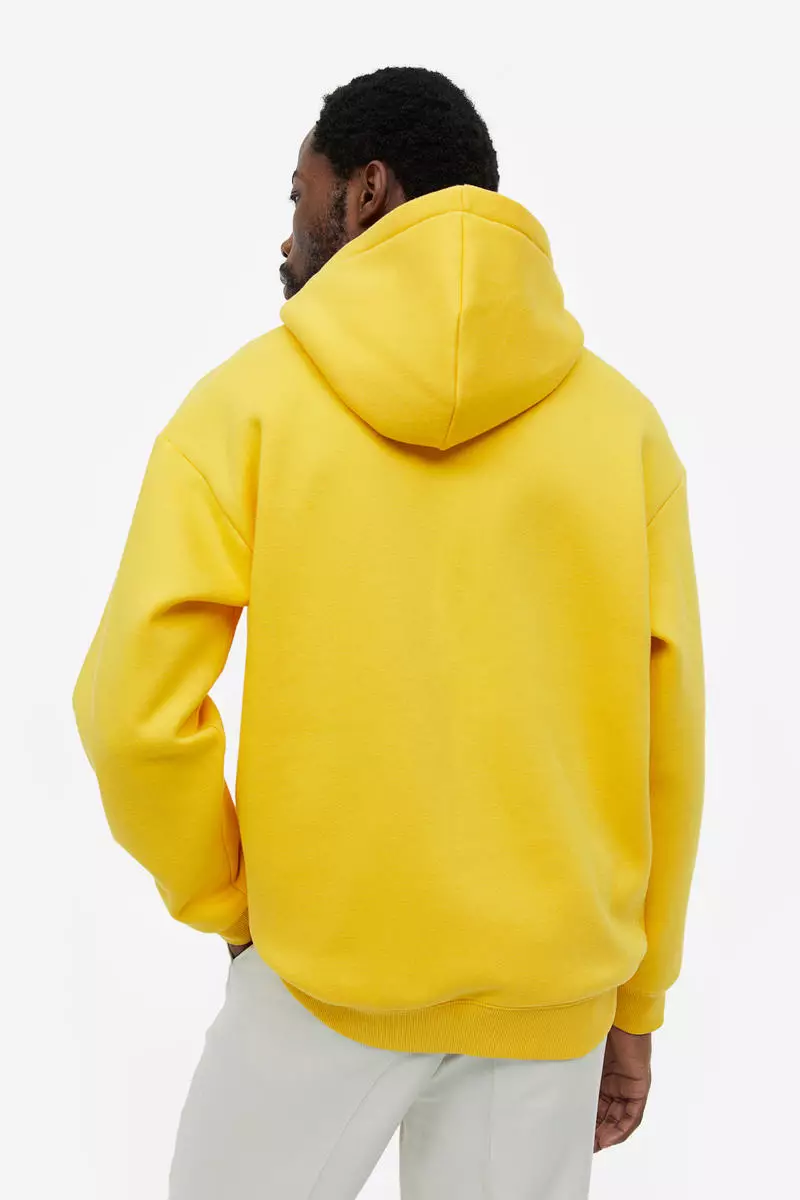 Yellow hot sale hoodie h&m