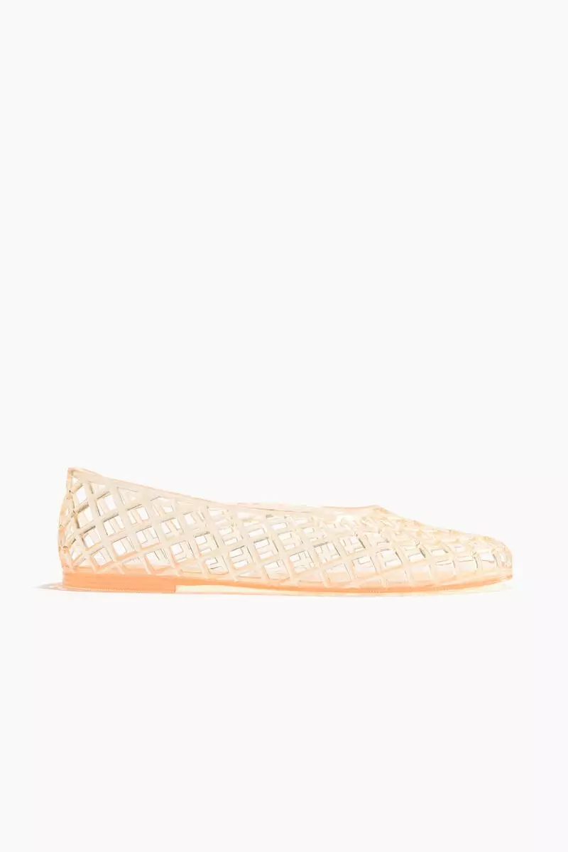 Jelly ballet flats