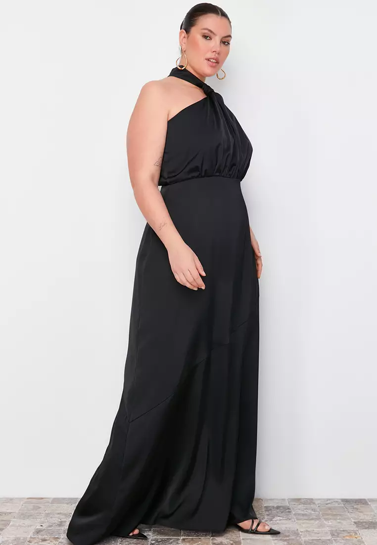 Plus Size Evening Maxi Dress
