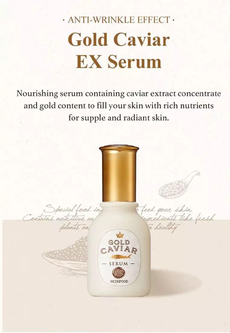 [Exclusive Bundle Set C] - Gold Caviar EX Anti Aging, Firming & Nourishing (3Pcs)