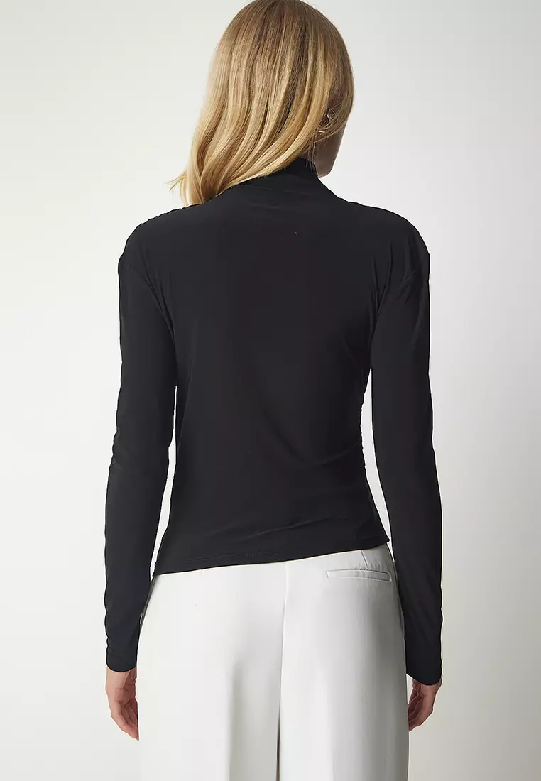 Basic Shirred Detail Blouse