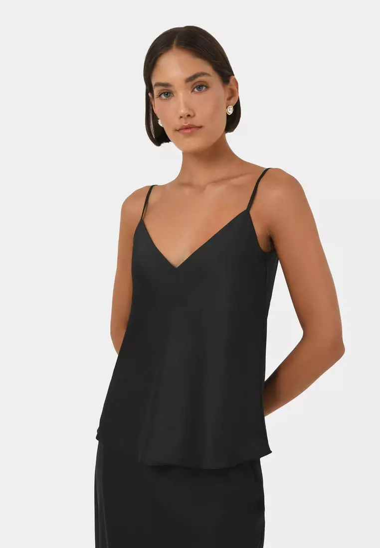 Joy Satin V-neck Cami