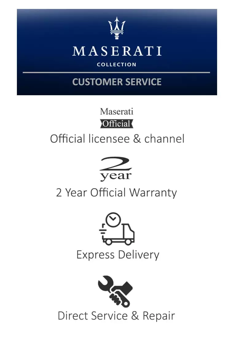 Maserati watch warranty sale