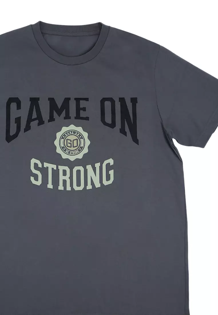 Men's Graphic T-Shirt "Game On Strong"