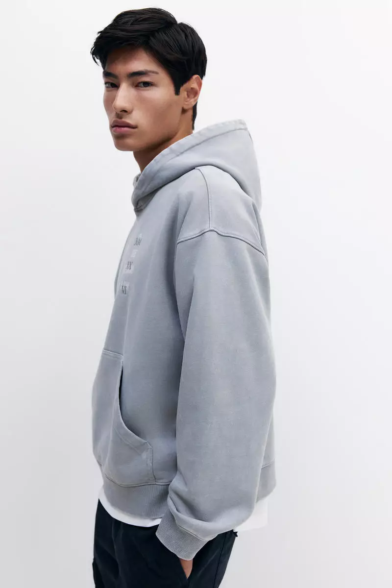Oversized Fit Washed hoodie
