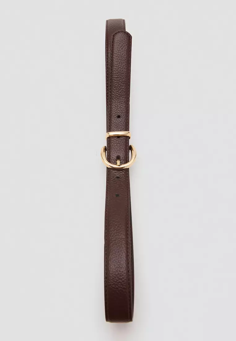 Oval Buckle Belt