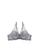 W.Excellence grey Premium Gray Lace Lingerie Set (Bra and Underwear) C050BUS2EEE189GS_2