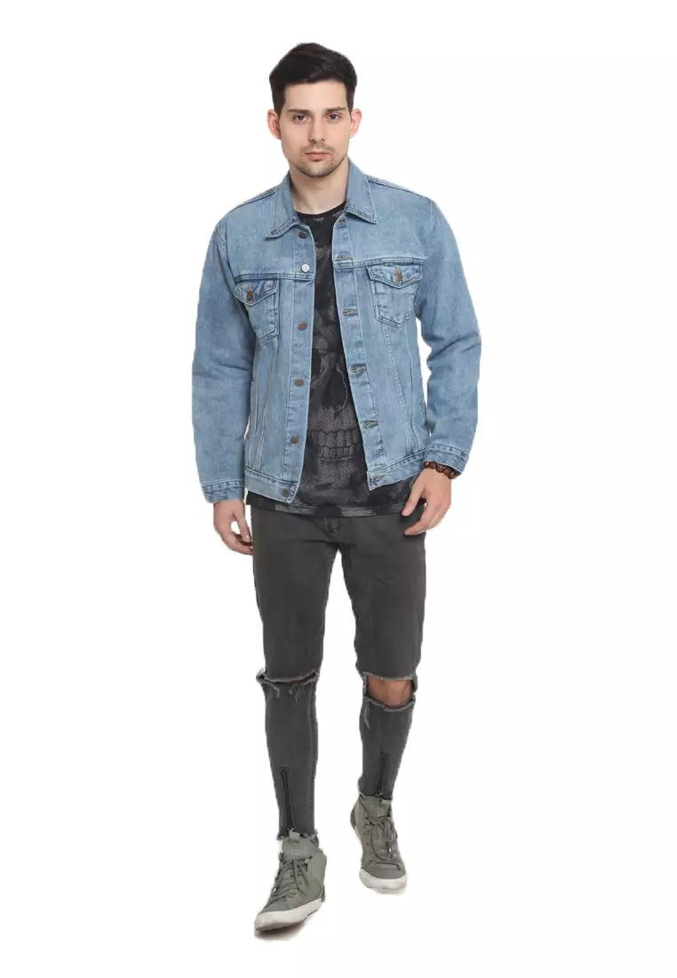 Jual 2nd Red Jacket Jeans Basic Denim Nick Nov 191801 Original 2024