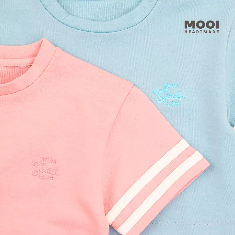 Mooi Kaos Anak Perempuan Gladys Top - Magenta