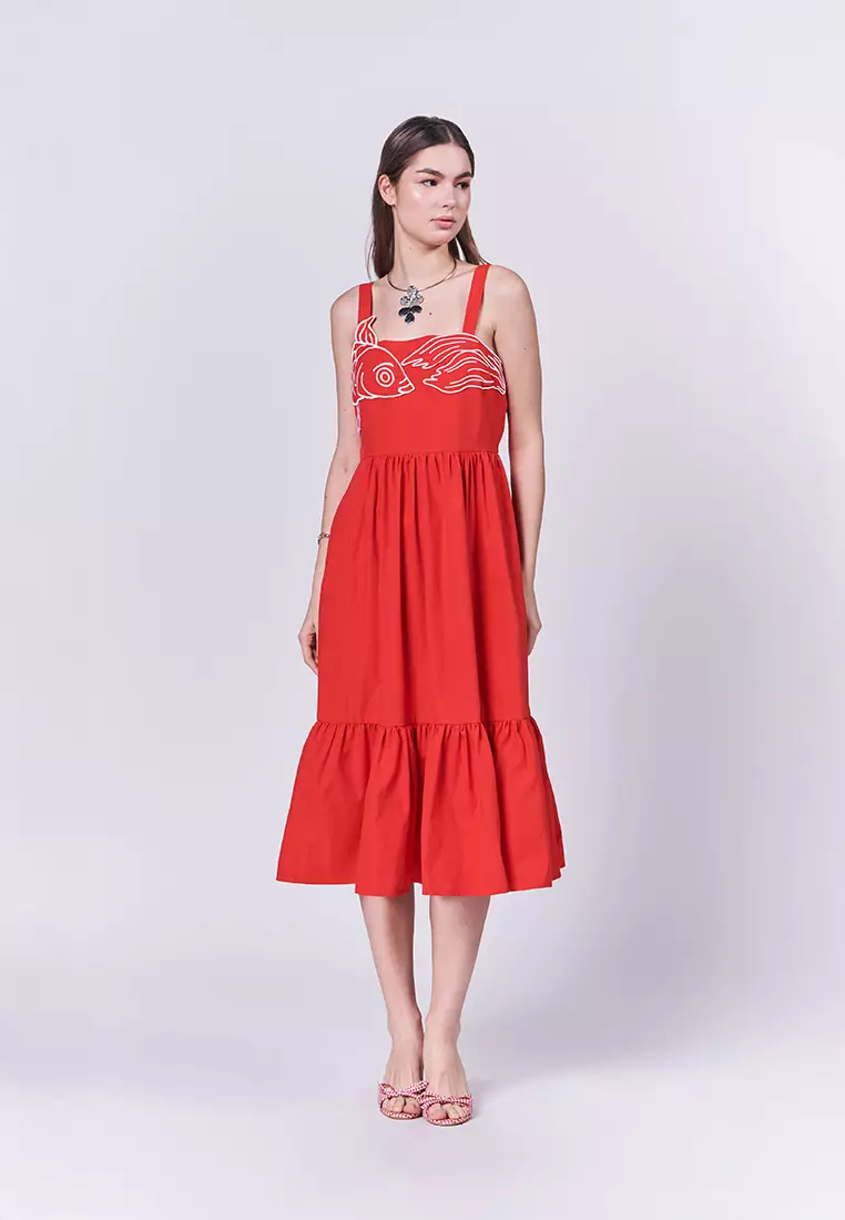 Almare Anemone Sleeveless Dress