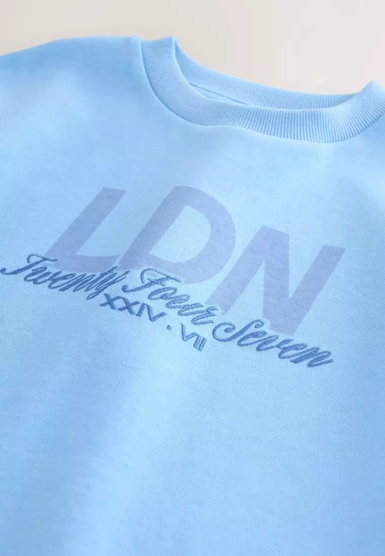 Graphic Print Heavyweight Short Sleeve T-Shirt