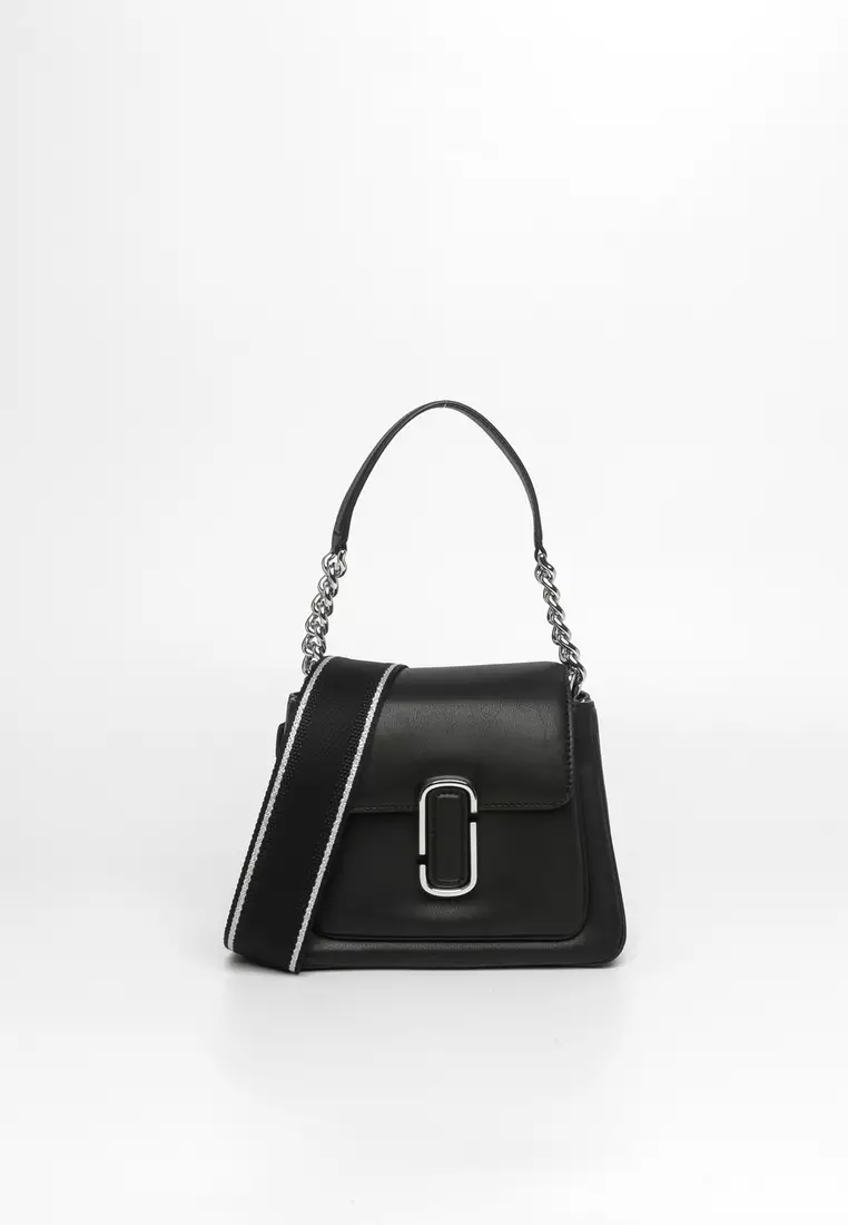 black mini satchel crossbody bag