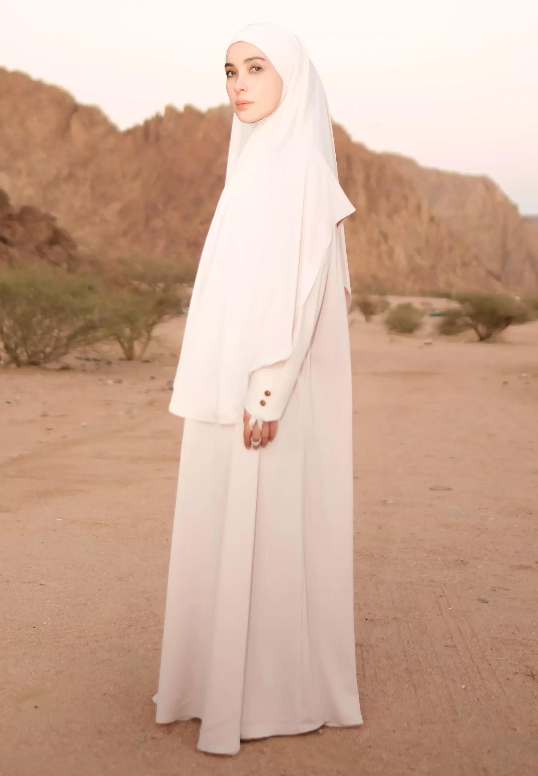 Asma Abaya Set Peony S-M