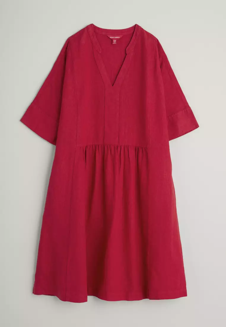 Buy Seasalt Cornwall Seasalt Cornwall Petite Red Draw Kiln Dress 2024 ...