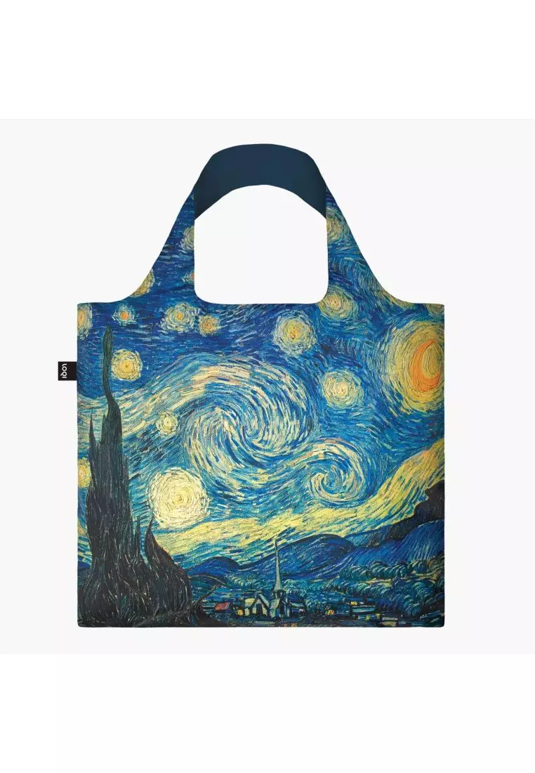 The Starry Night Recycled Bag  Vincent Van Gogh Bags Online