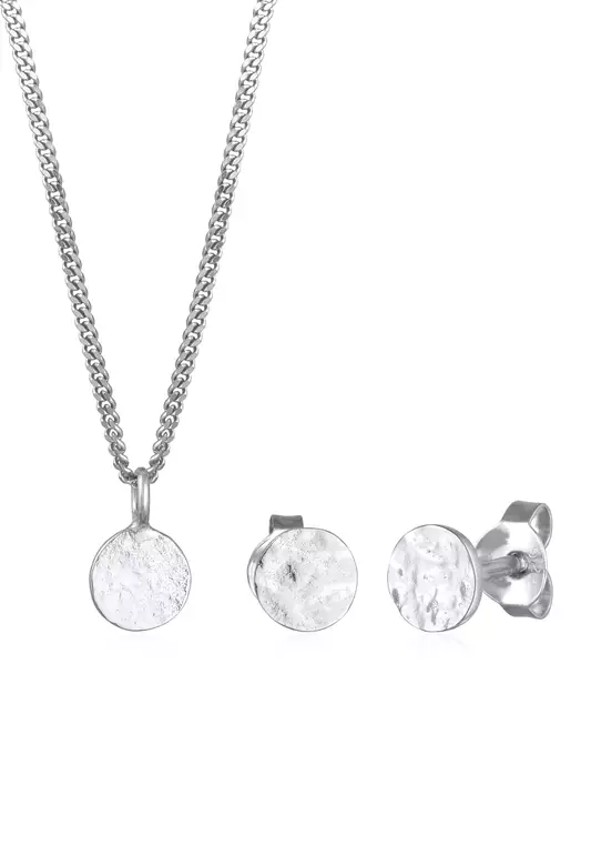 Jewelry Set Pendant Platelet Set Ear Studs